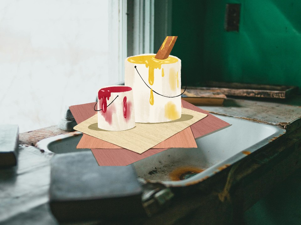 can you paint a kitchen sink