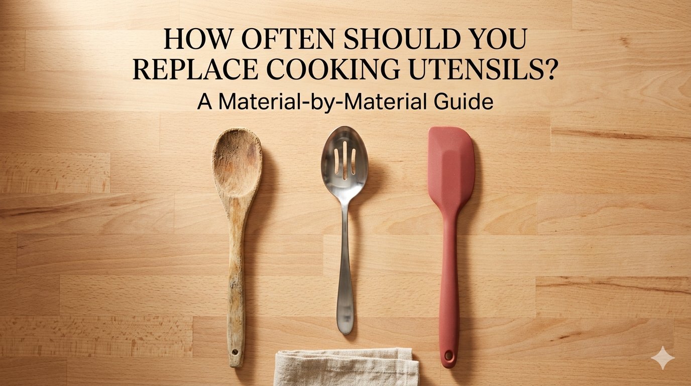 how often should you replace cooking utensils